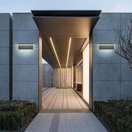 Brilagi - LED lauko sieninis šviestuvas TESSI LED/10W/230V juodas IP54