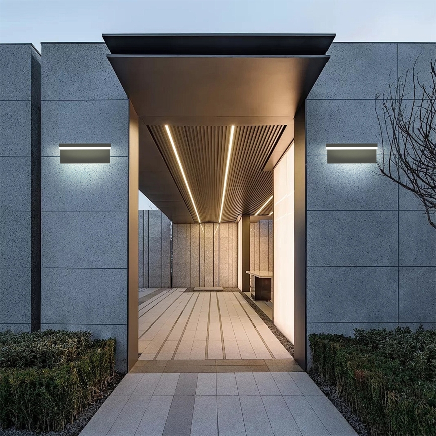 Brilagi - LED lauko sieninis šviestuvas TESSI LED/10W/230V juodas IP54