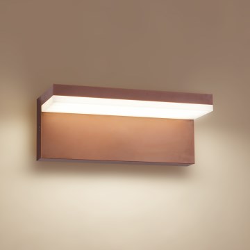 Brilagi - LED lauko sieninis šviestuvas TESSI LED/10W/230V rudas IP54