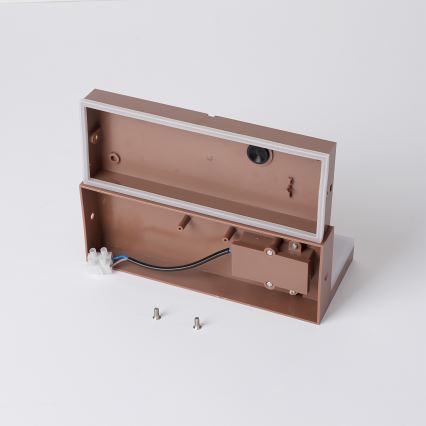 Brilagi - LED lauko sieninis šviestuvas TESSI LED/10W/230V rudas IP54