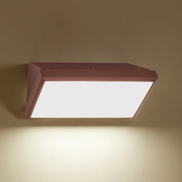 Brilagi - LED lauko sieninis šviestuvas TRIANGLE LED/20W/230V 3000/4000/6500K rudas IP65