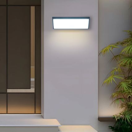 Brilagi - LED lauko sieninis šviestuvas TRIANGLE LED/42W/230V 3000/4000/6500K antracitas IP65