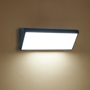 Brilagi - LED lauko sieninis šviestuvas TRIANGLE LED/42W/230V 3000/4000/6500K juodas IP65