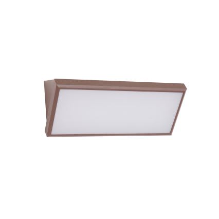 Brilagi - LED lauko sieninis šviestuvas TRIANGLE LED/42W/230V 45 cm rudos spalvos IP65