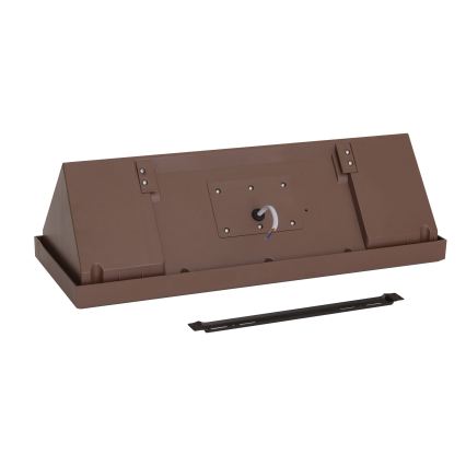 Brilagi - LED lauko sieninis šviestuvas TRIANGLE LED/42W/230V 45 cm rudos spalvos IP65