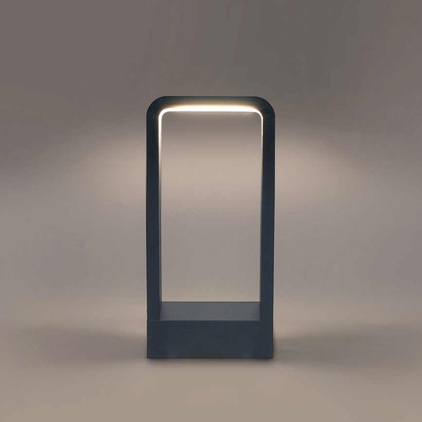 Brilagi - LED lauko šviestuvas BARI LED/7W/230V 3000/4000/6000K antracitas IP54 30 cm