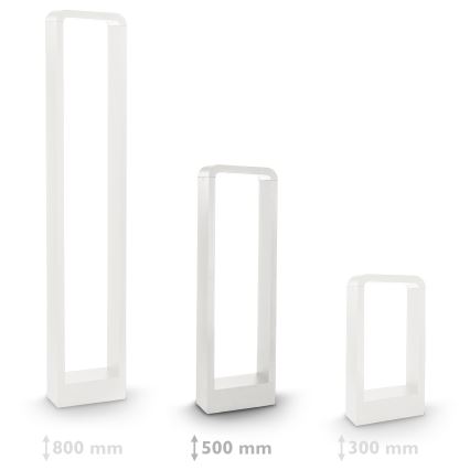 Brilagi - LED lauko šviestuvas BARI LED/7W/230V 3000/4000/6000K balta IP54 50 cm