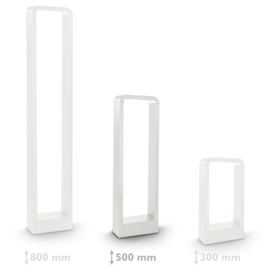 Brilagi - LED lauko šviestuvas BARI LED/7W/230V 3000/4000/6000K balta IP54 50 cm