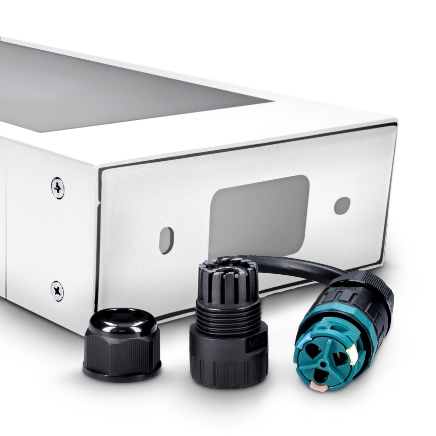 Brilagi - LED lauko šviestuvas BARI LED/7W/230V 3000/4000/6000K balta IP54 80 cm