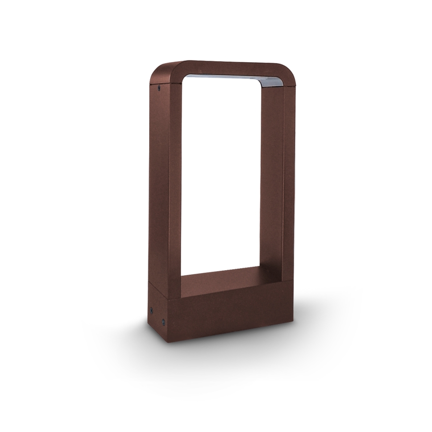 Brilagi - LED lauko šviestuvas BARI LED/7W/230V 3000/4000/6000K rudas IP54 30 cm