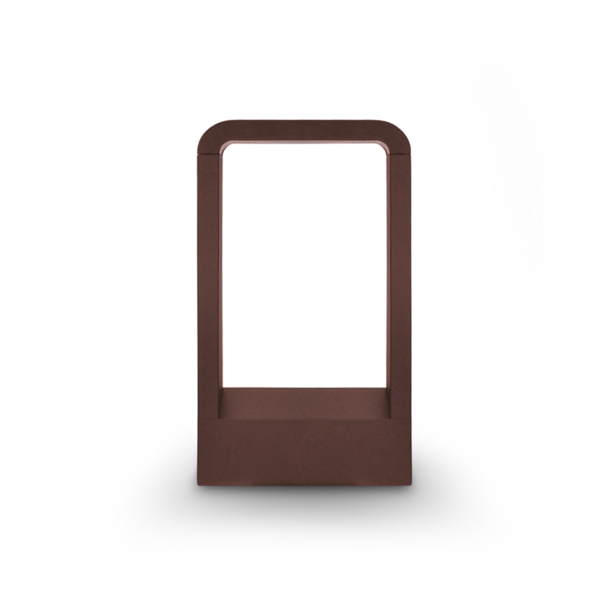 Brilagi - LED lauko šviestuvas BARI LED/7W/230V 3000/4000/6000K rudas IP54 30 cm