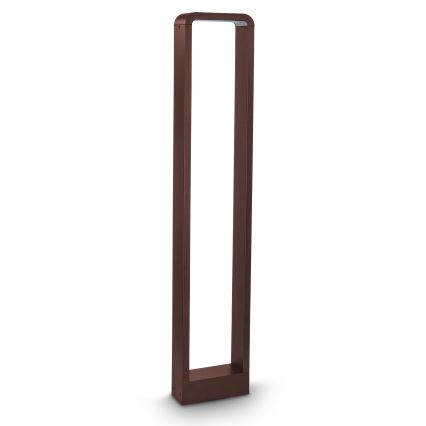 Brilagi - LED lauko šviestuvas BARI LED/7W/230V 3000/4000/6000K rudas IP54 80 cm