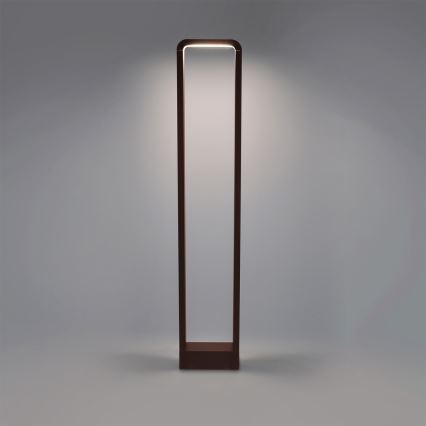 Brilagi - LED lauko šviestuvas BARI LED/7W/230V 3000/4000/6000K rudas IP54 80 cm