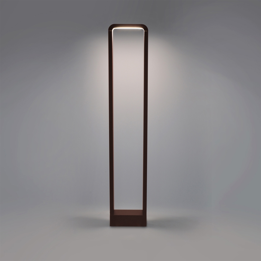 Brilagi - LED lauko šviestuvas BARI LED/7W/230V 3000/4000/6000K rudas IP54 80 cm