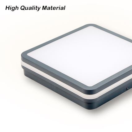Brilagi - LED lauko šviestuvas BENE LED/24W/230V 26x26 cm antracitas IP54