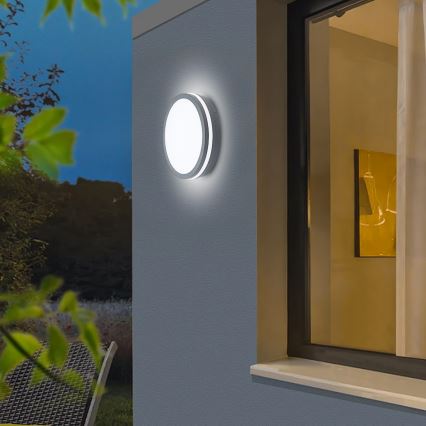 Brilagi - LED lauko šviestuvas BENE LED/24W/230V diametras 26 cm antracitas IP54
