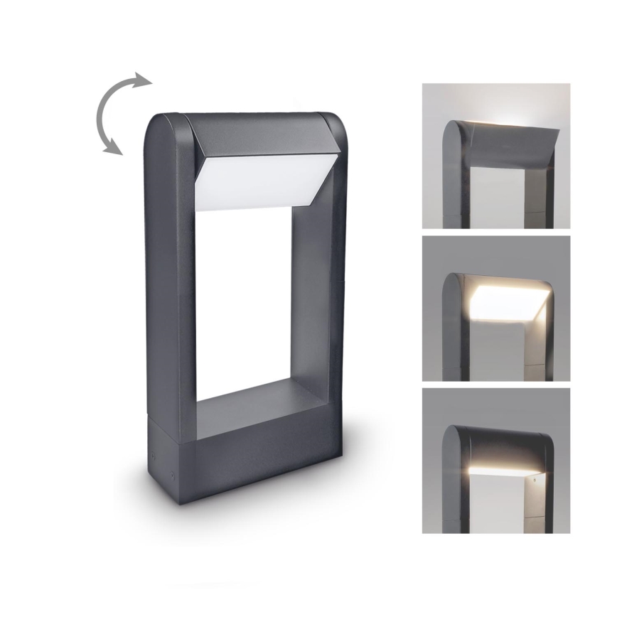 Brilagi - LED lauko šviestuvas CROTONE LED/7W/230V antracitas IP54 30 cm