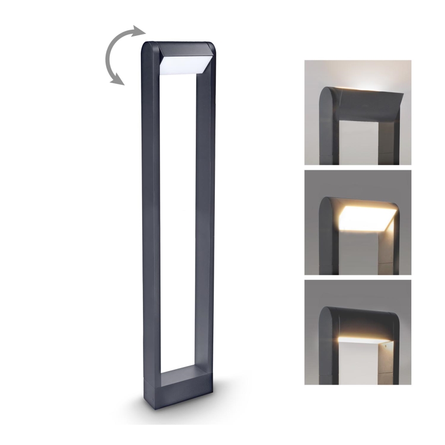 Brilagi - LED lauko šviestuvas CROTONE LED/7W/230V antracitas IP54 80 cm
