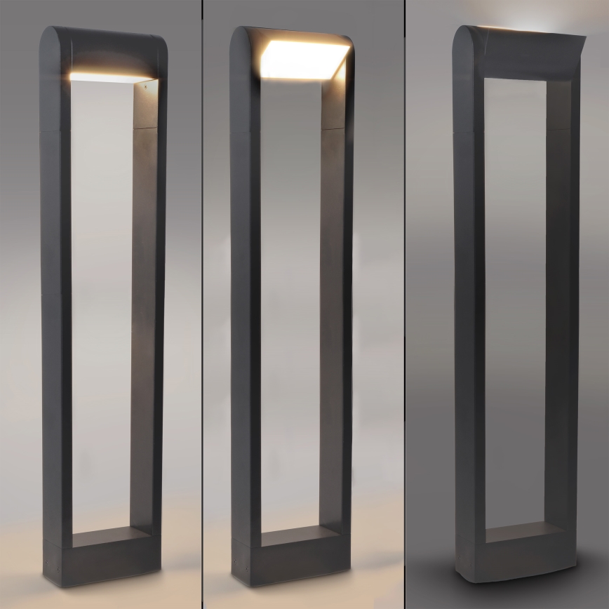 Brilagi - LED lauko šviestuvas CROTONE LED/7W/230V antracitas IP54 80 cm