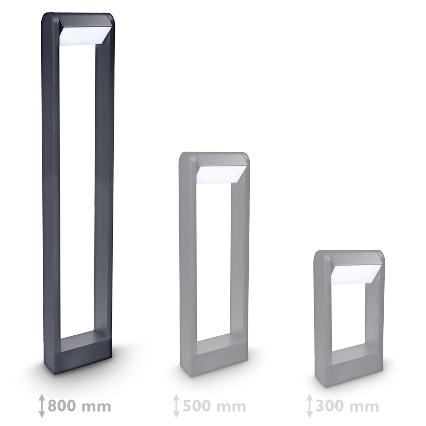 Brilagi - LED lauko šviestuvas CROTONE LED/7W/230V antracitas IP54 80 cm