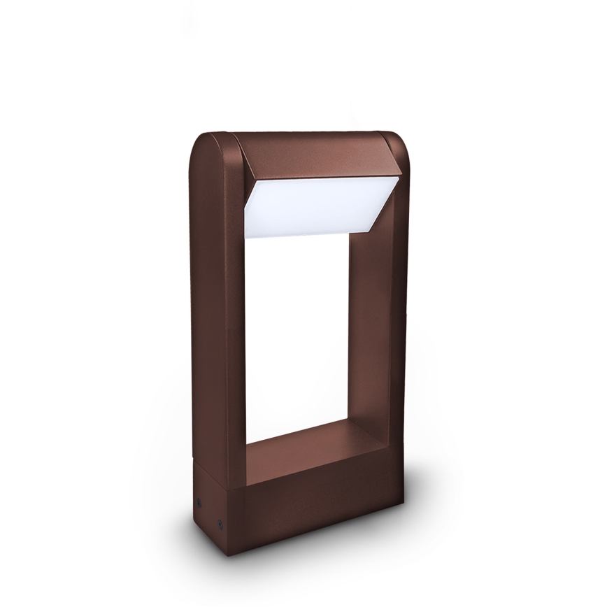 Brilagi - LED lauko šviestuvas CROTONE LED/7W/230V rudas IP54 30 cm