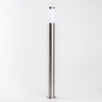 BRILAGI - LED lauko šviestuvas ELIA 1xE27/7W/230V 4000K IP44 100 cm matinis chromas