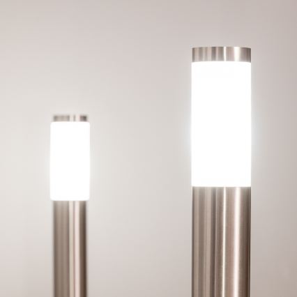 BRILAGI - LED lauko šviestuvas ELIA 1xE27/7W/230V 4000K IP44 50 cm matinis chromas
