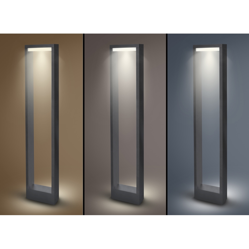Brilagi - LED lauko šviestuvas RAGUSA LED/7W/230V 3000/4000/6000K antracitas IP54 80 cm