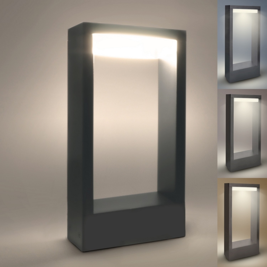 Brilagi - LED lauko šviestuvas RAGUSA LED/7W/230V 3000/4000/6000K antracitas IP54 30 cm
