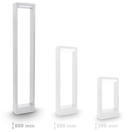Brilagi - LED lauko šviestuvas RAGUSA LED/7W/230V 3000/4000/6000K balta IP54 80 cm