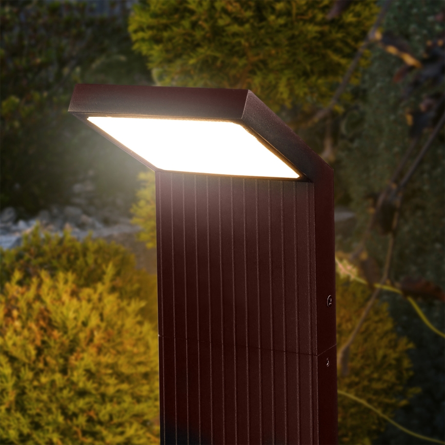 BRILAGI - LED lauko šviestuvas RIANO LED/8W/230V rudas IP65 80 cm