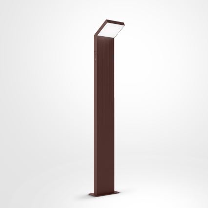 Brilagi - LED lauko šviestuvas RIANO LED/8W/230V rudas IP65 80 cm