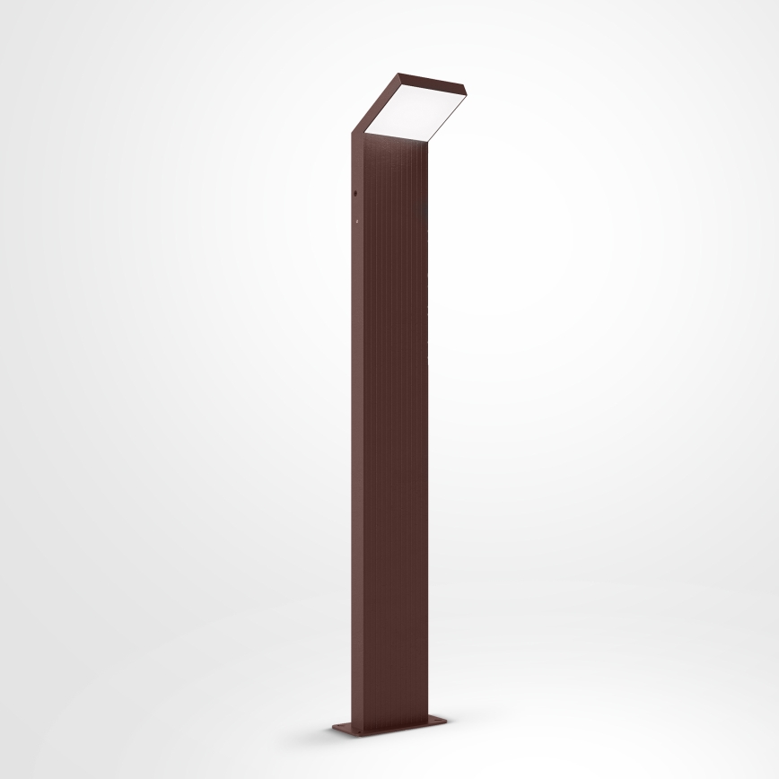 Brilagi - LED lauko šviestuvas RIANO LED/8W/230V rudas IP65 80 cm