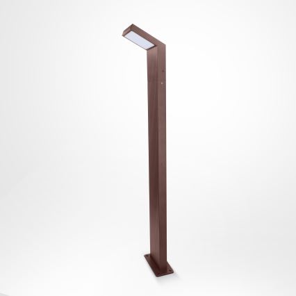Brilagi - LED lauko šviestuvas RIANO LED/8W/230V rudas IP65 80 cm