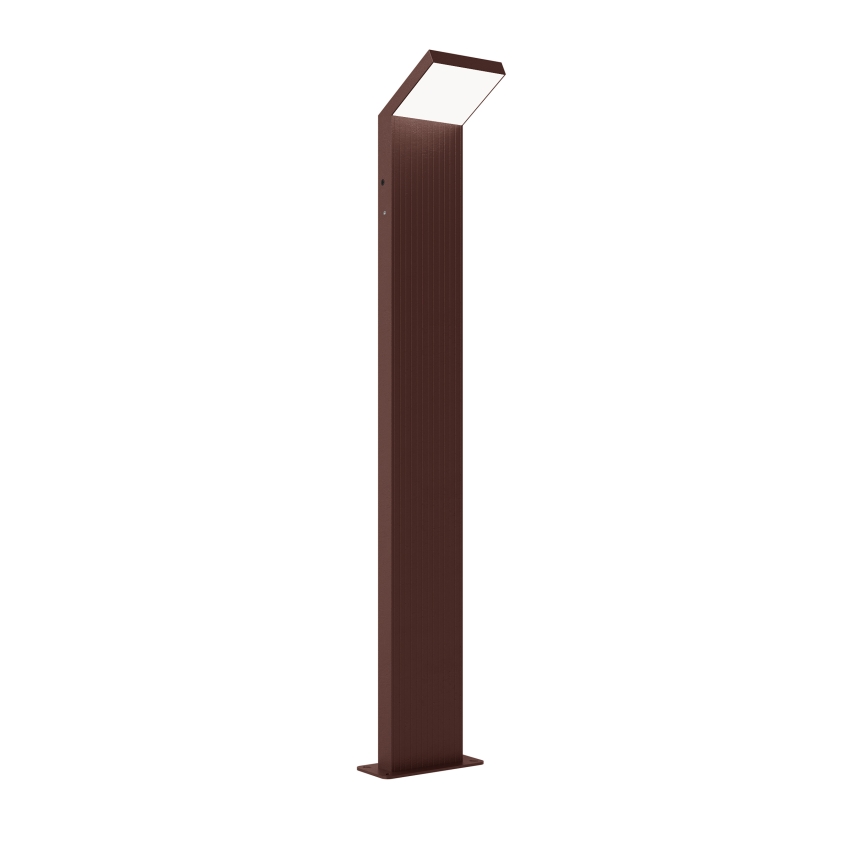 Brilagi - LED lauko šviestuvas RIANO LED/8W/230V rudas IP65 80 cm