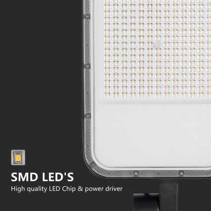 Brilagi - LED lauko gatvės žibintas su stulpu ir pasukamu sąnariu 4 m URBANLIGHT LED/200W/230V juodas IP65