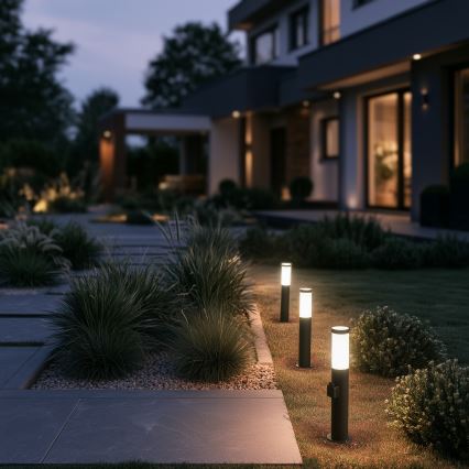 BRILAGI - LED lauko šviestuvas su lizdu ELIA 1xE27/7W/230V 4000K IP44 50 cm antracitas