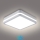 Brilagi - LED lauko šviestuvas su judesio jutikliu BENE LED/24W/230V 26x26 cm baltas IP54