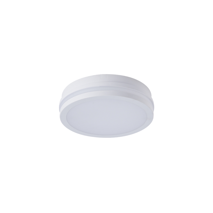 Brilagi - LED lauko lubinis šviestuvas su jutikliu BENE LED/18W/230V pr. 21,5 cm balta IP54