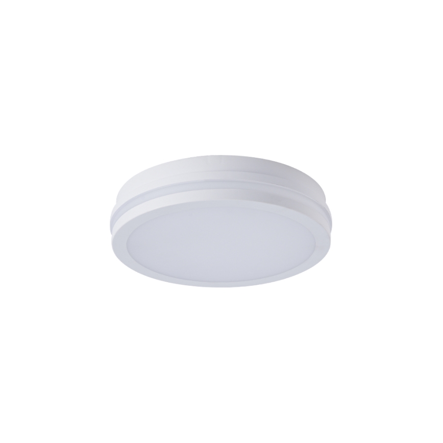 Brilagi - LED lauko lubinis šviestuvas su jutikliu BENE LED/24W/230V, skersmuo 26 cm, baltas, IP54