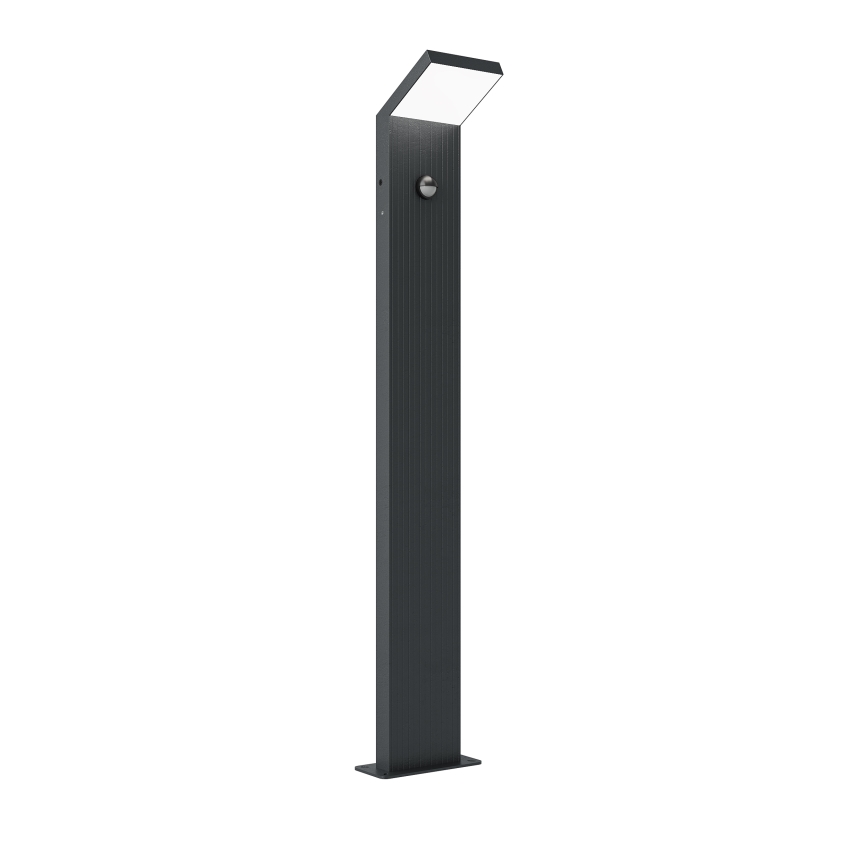 Brilagi - RIANO LED lauko šviestuvas su jutikliu LED/8W/230V antracitas IP65