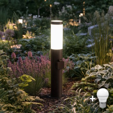 BRILAGI - LED lauko šviestuvas su lizdu ELIA 1xE27/7W/230V 4000K IP44 50 cm antracitas