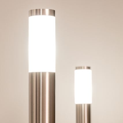 BRILAGI - LED lauko šviestuvas su lizdu ELIA 1xE27/7W/230V 4000K IP44 50 cm matinis chromas