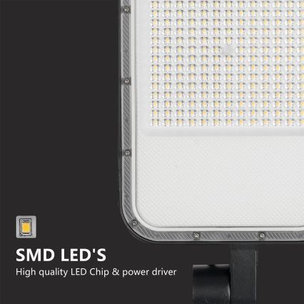 Brilagi - Lauko gatvės šviestuvas su 3 m stulpu ir sąnariu URBANLIGHT LED/200W/230V juodas IP65