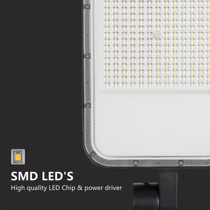 Brilagi - Lauko gatvės šviestuvas su 3 m stulpu ir sąnariu URBANLIGHT LED/200W/230V juodas IP65
