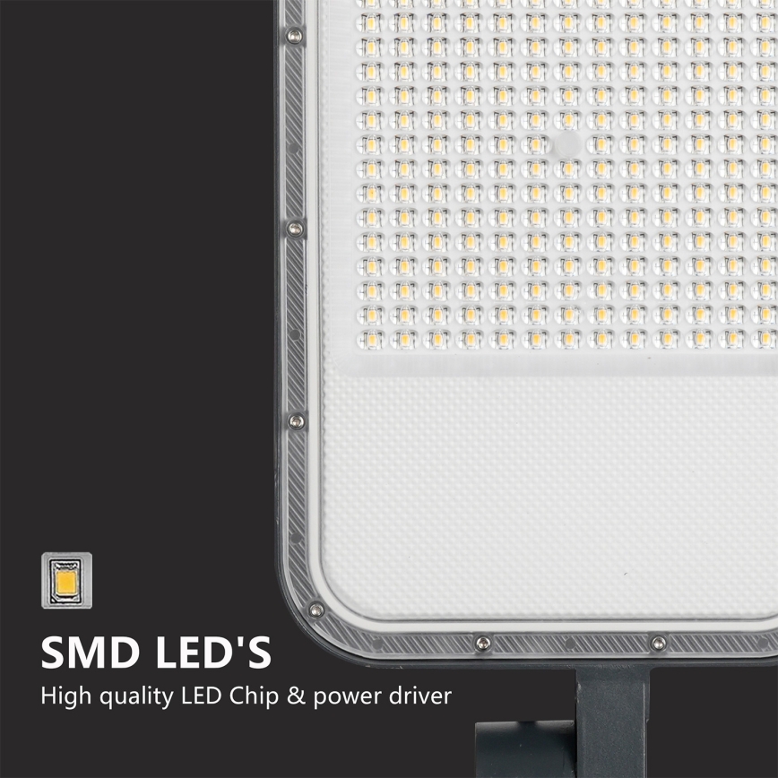 Brilagi - LED lauko gatvės šviestuvas su stulpu ir pasukamu sąnariu 5 m URBANLIGHT LED/200W/230V antracitas IP65