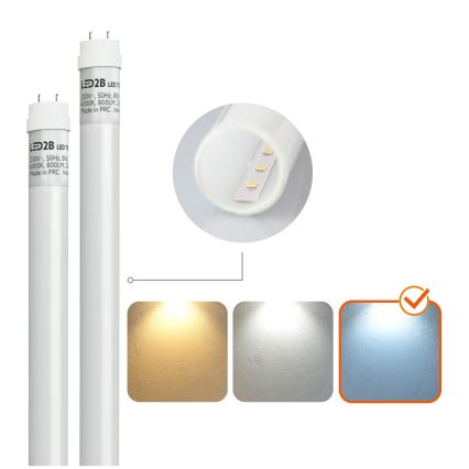 Brilagi - LED liuminescencinis techninis šviestuvas OPTIMA T8 2xG13/18W/230V 6500K IP65 128 cm