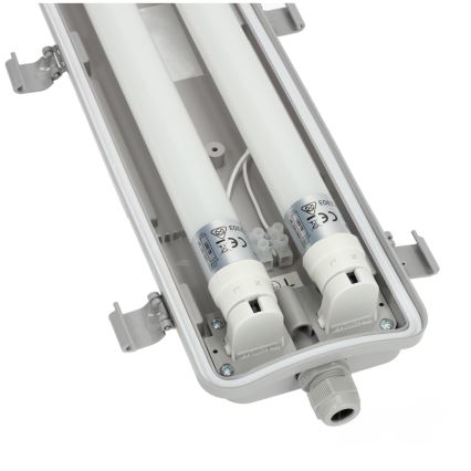 Brilagi - LED didelio našumo fluorescencinis šviestuvas OPTIMA T8 2xG13/9W/230V 4000K IP65 67,5 cm