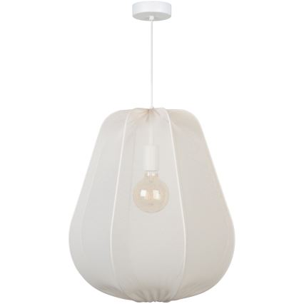 Brilagi - LED liustra ant laido ARVEN 1xE27/8W/230V, skersmuo 37 cm, balta