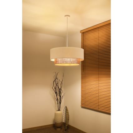 Brilagi - LED liustra ant laido BOHO STYLE 3xE27/15W/230V, skersmuo 60 cm